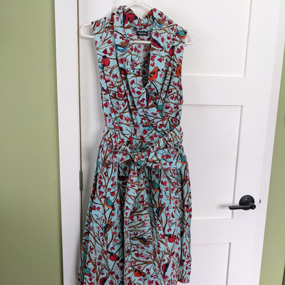 Retrolicious/Mod Cloth Front Perch Swing Dress 3x